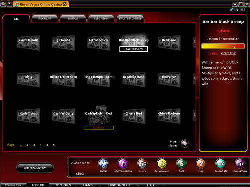 Royal Vegas Online Casino Slots