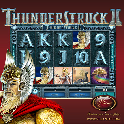 Thunderstruck Video Bonus Slot - Online Casino Game
