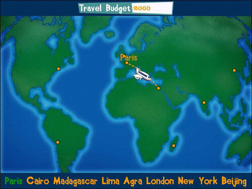 Travel Bug - Bonus round flight Map | Video Slots | Online Slots | Worldwide Casino Games Online
