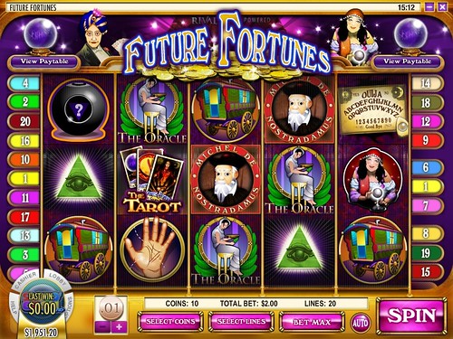 Future Fortunes- Video Slot- Rival Gaming Casino Games
