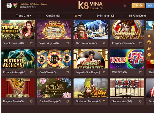Cac sanh slot Game No Hu tai K8