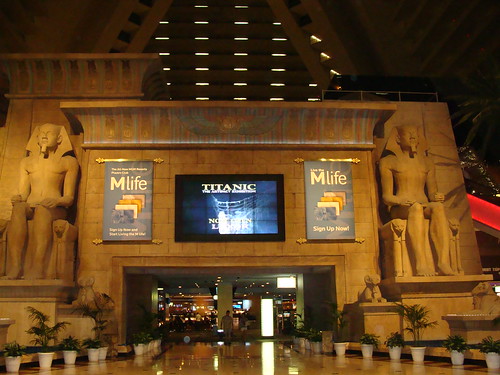 Luxor Casino Entrance - Las Vegas, Nevada