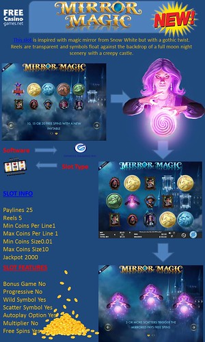 Mirror magic video slot game