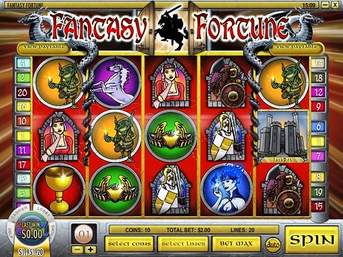 Fantasy Fortune- Video Slot- Rival Gaming Casino Games