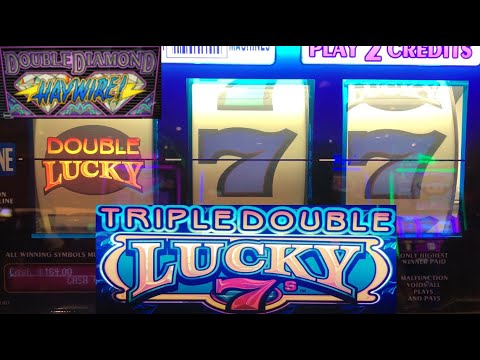 CLASSIC OLD SCHOOL German Online Casino SLOTS: DOUBLE DIAMOND HAYWIRE + TRIPLE DOUBLE LUCKY 7S SLOT PLAY! NICE!