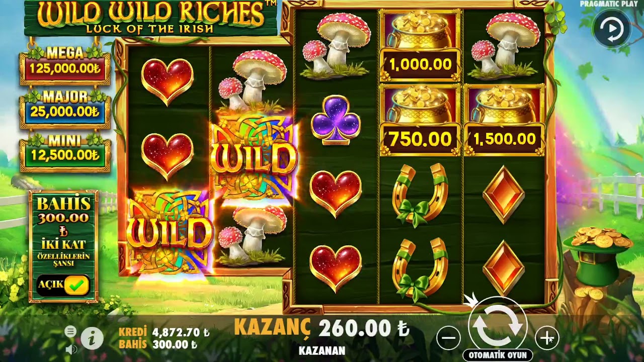 Riches’da Wildler Güzel Ama Ödemeler Berbat!! #wildwildriches #German Online Casino #slot