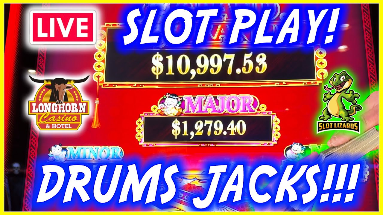 ? LIVE SLOTS! EPIC DANCING DRUMS GRAND JACKPOT CHALLENGE! LET'S GO! LONGHORN German Online Casino!