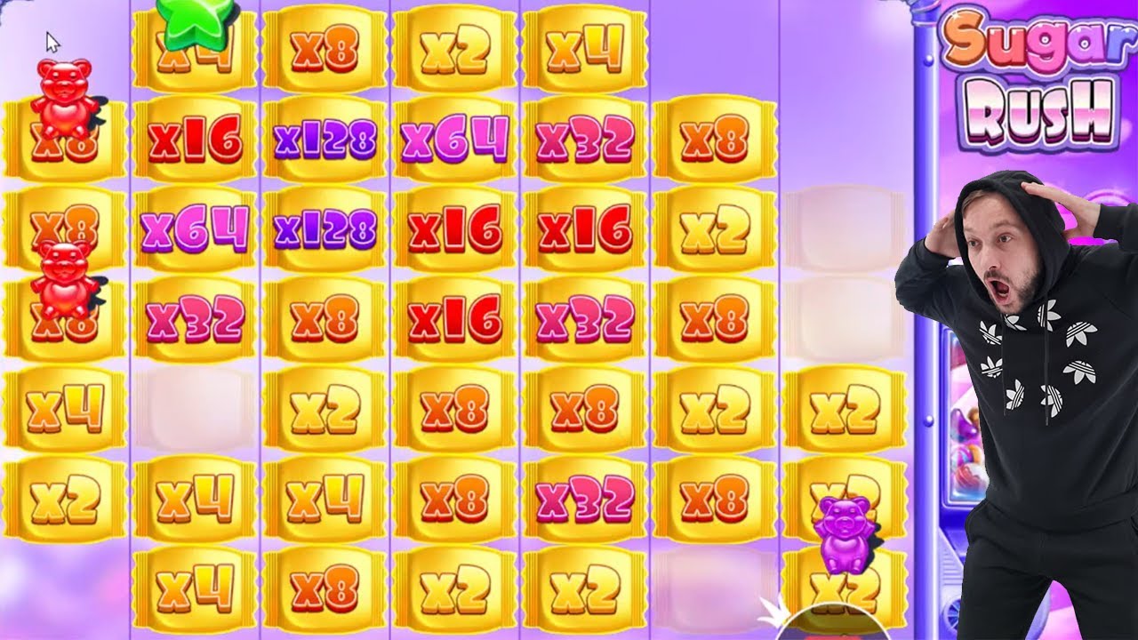 SUGAR RUSH – BIG BONUS BUY – INSANE MULTIPLIERS 3 TIMES RESPINS – German Casino SLOT ONLINE