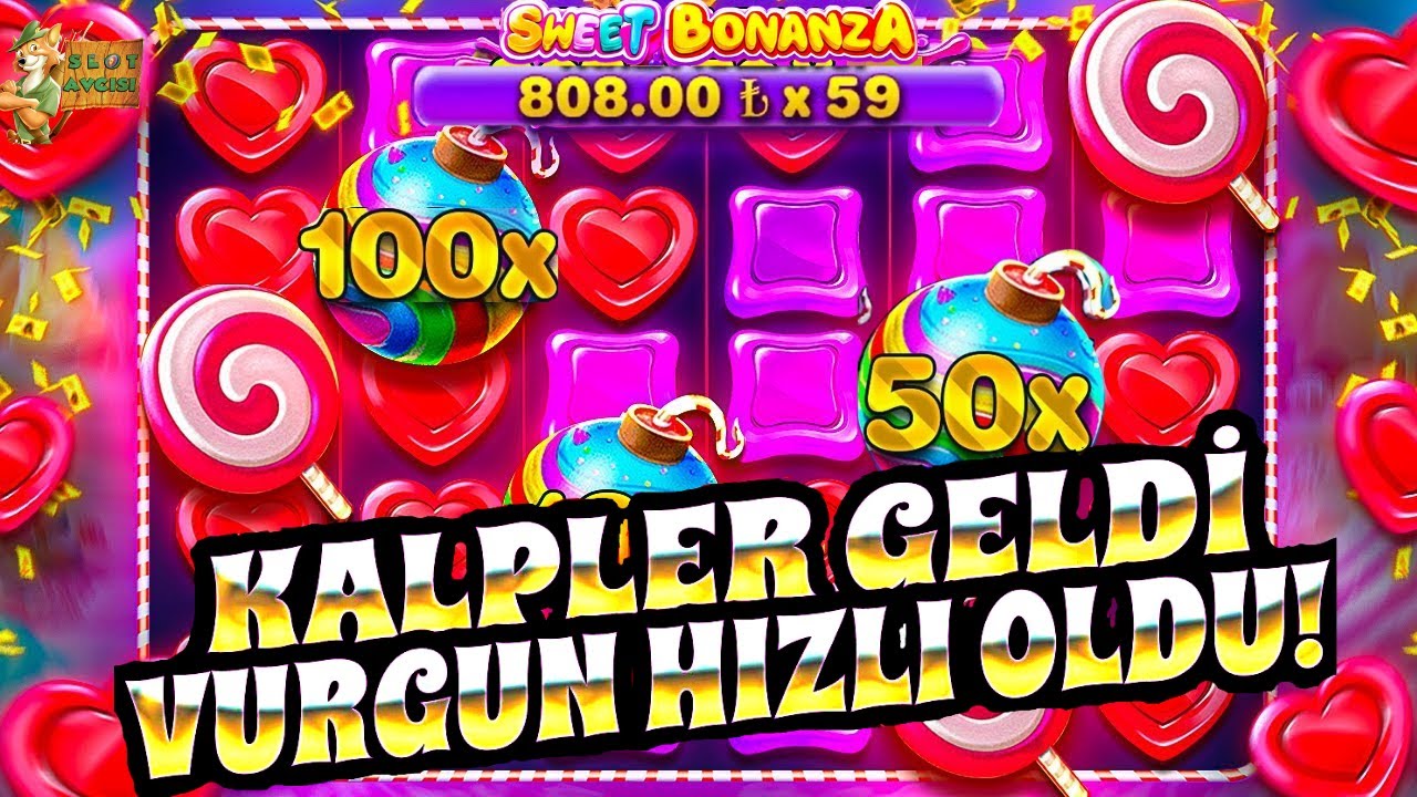 ?SWEET BONANZA?10TANE KALP GELDİ❗50X'LE REKOR ÖDEDİ?#slot #German Casino #sweetbonanza #taktik #kazanç#100X