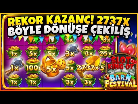 SLOT OYUNLARI ? BARN FESTİVAL ? 90 TL’DEN REKOR KAZANCA YOLCULUK ?#German Online Casino #slot #slotoyunları