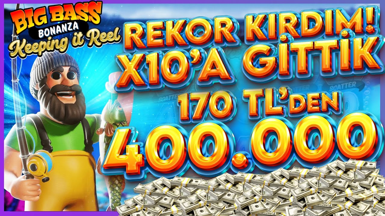 BİG BASS BONANZA?TAM BİTTİ DERKEN DÜNYA REKORU 400.000 TL? #bigbassbonanza #German Casino #slot #rulet