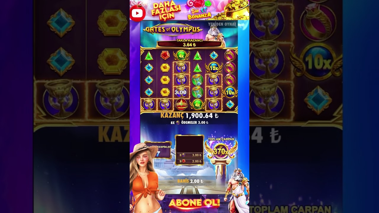 GATES OF OLYMPUS ⚡️ARA ÖDEME EKRAN ÇARPANLARLA DOLDU MAXWİN ⛈️ #German Casino #slot #gatesofolympus