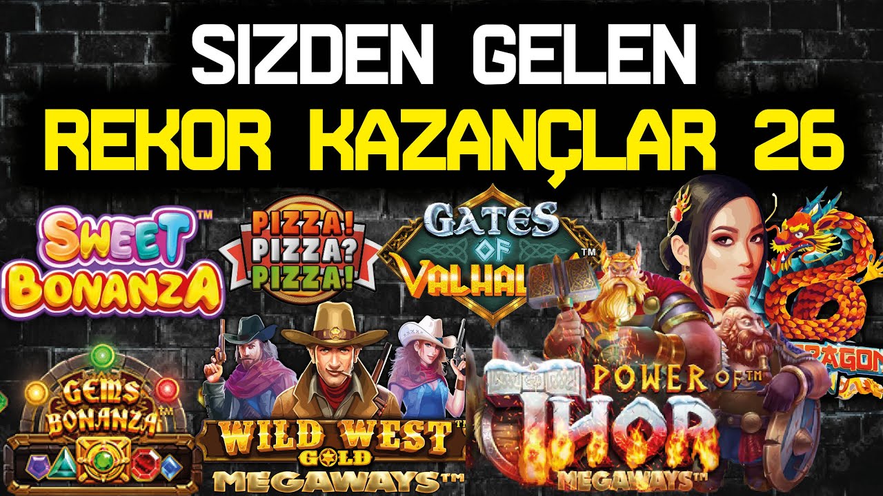 SLOT OYUNLARI ? SİZDEN GELENLER ? SLOT REKOR KAZANÇLAR VE VURGUNLAR 26 #slotoyunları #German Casino #slot