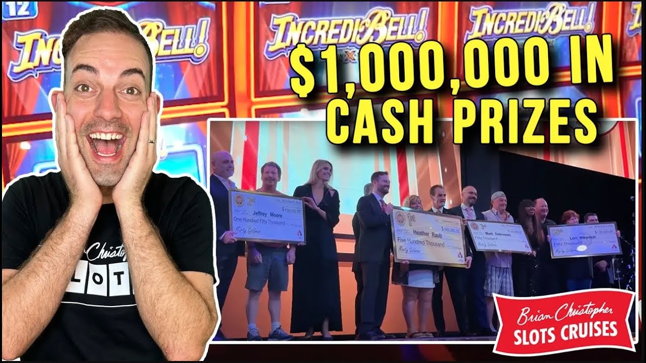 ? WINNERS WON ,000,000 in CASH aboard ? Brian Christopher Slots Cruise