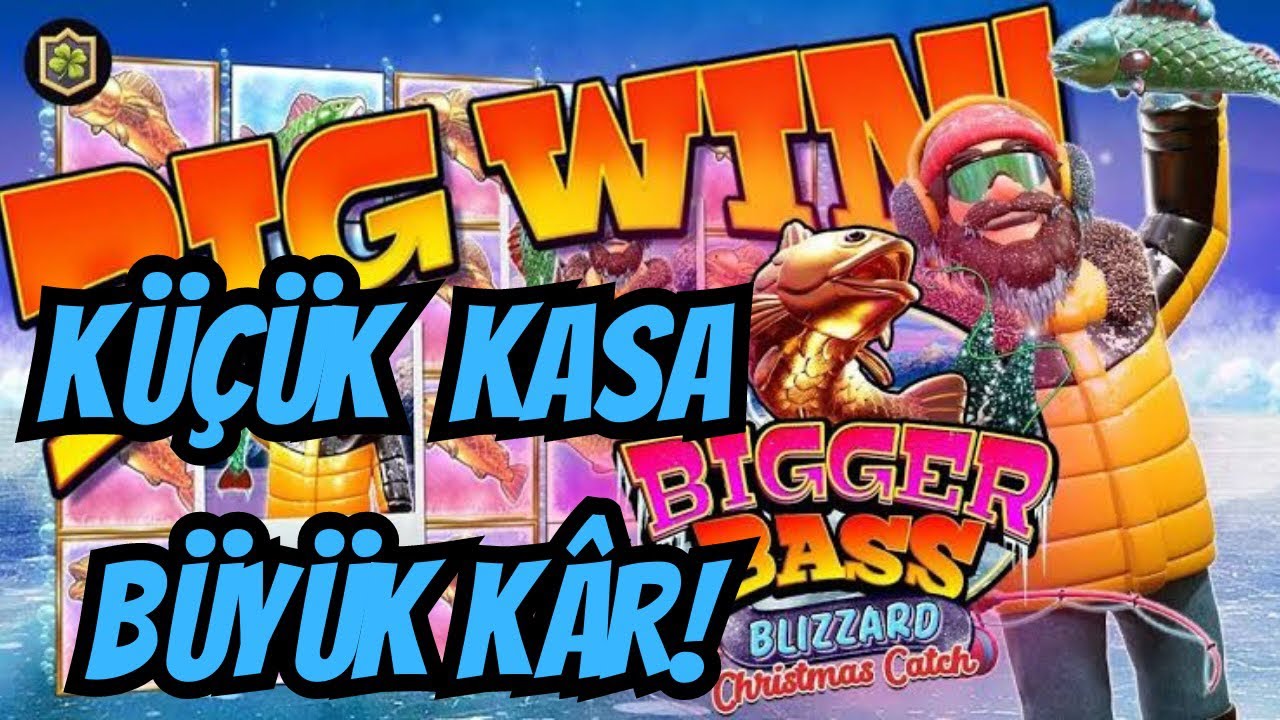BİGGER BASS BLİZZARD CHRİSTMAS CATCH | KÜÇÜK KASA BÜYÜK KÂR | #slotoyunları #slot #German Online Casino