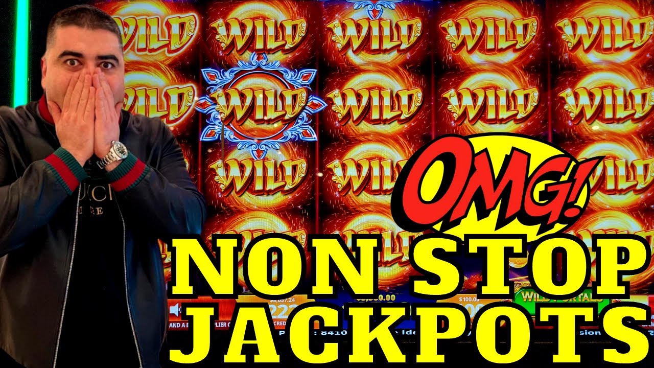 NON STOP JACKPOTS On High Limit Slot Machine At 0 Max Bet