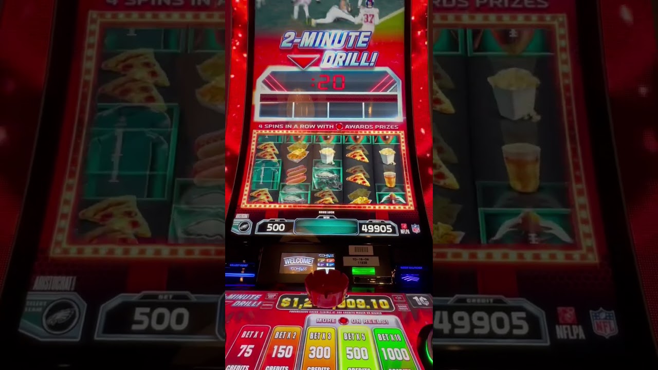 2-MINUTE DRILL NFL SLOT MACHINE CRAZY ENDING #slots #German Online Casino #adventure #nfl