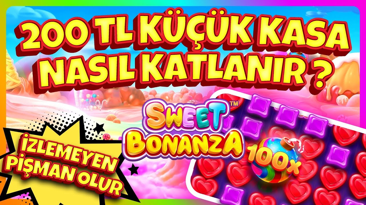 ? 200 TL KÜÇÜK KASA NASIL KATLANIR ? ? SWEET BONANZA ? SLOT OYUNLARI ? #German Casino #slots #slotoyunlari