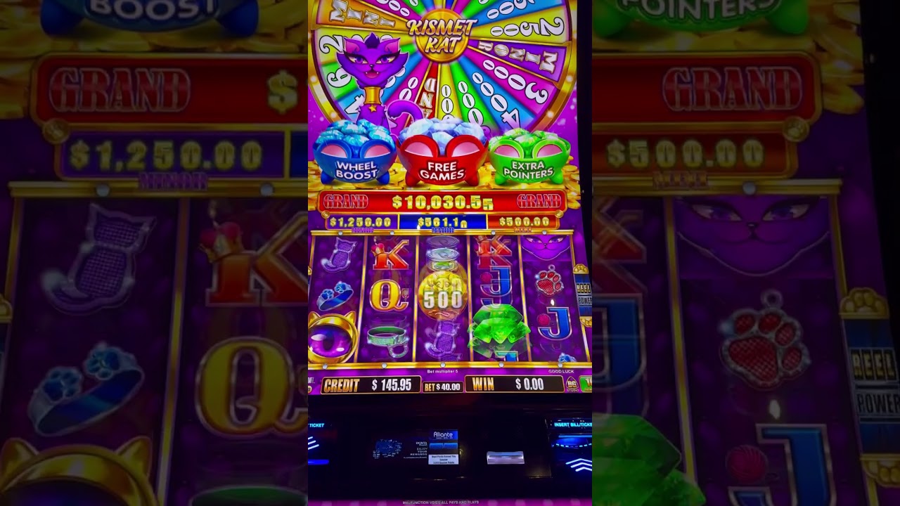  SPINS ON NEW KISMET KAT!!!!  #German Casino #slots #vegaslowroller #vegas #lasvegas @VegasLowRoller