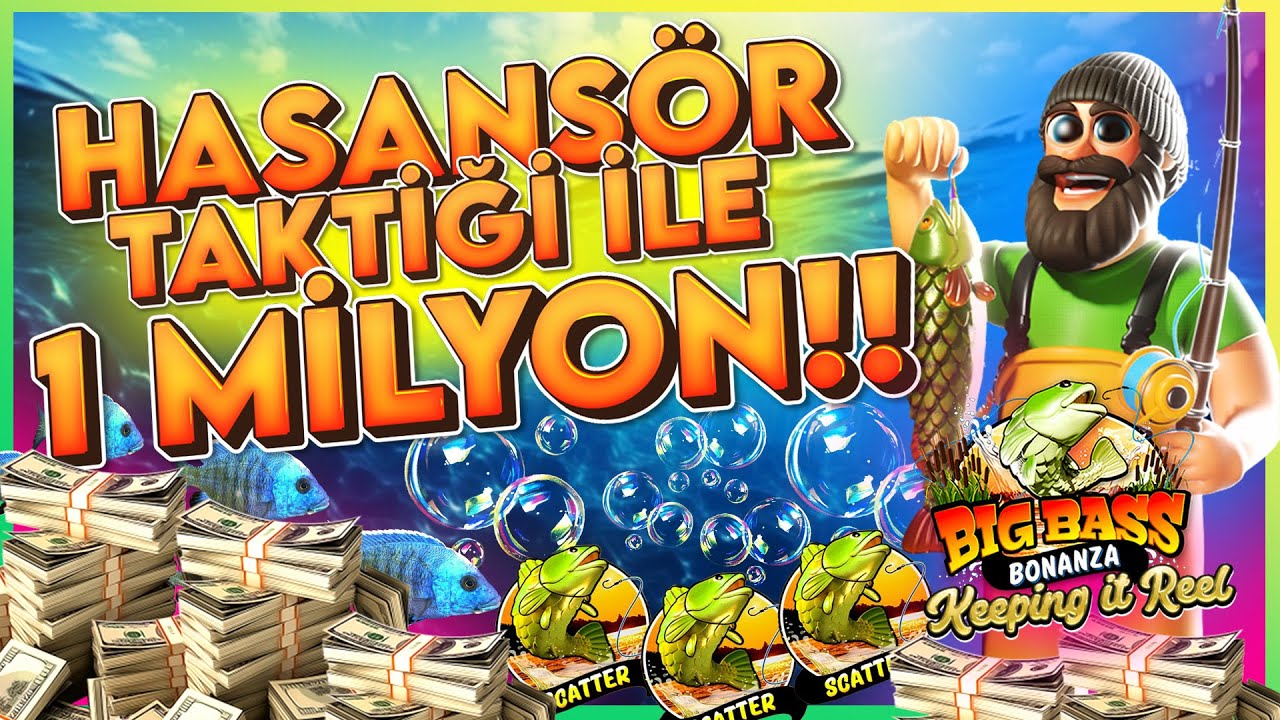 BİG BASS BONANZA | SADECE 10.000 İLE 1 MİLYON KAZANÇ ?#bigbassbonanza #German Online Casino #slot