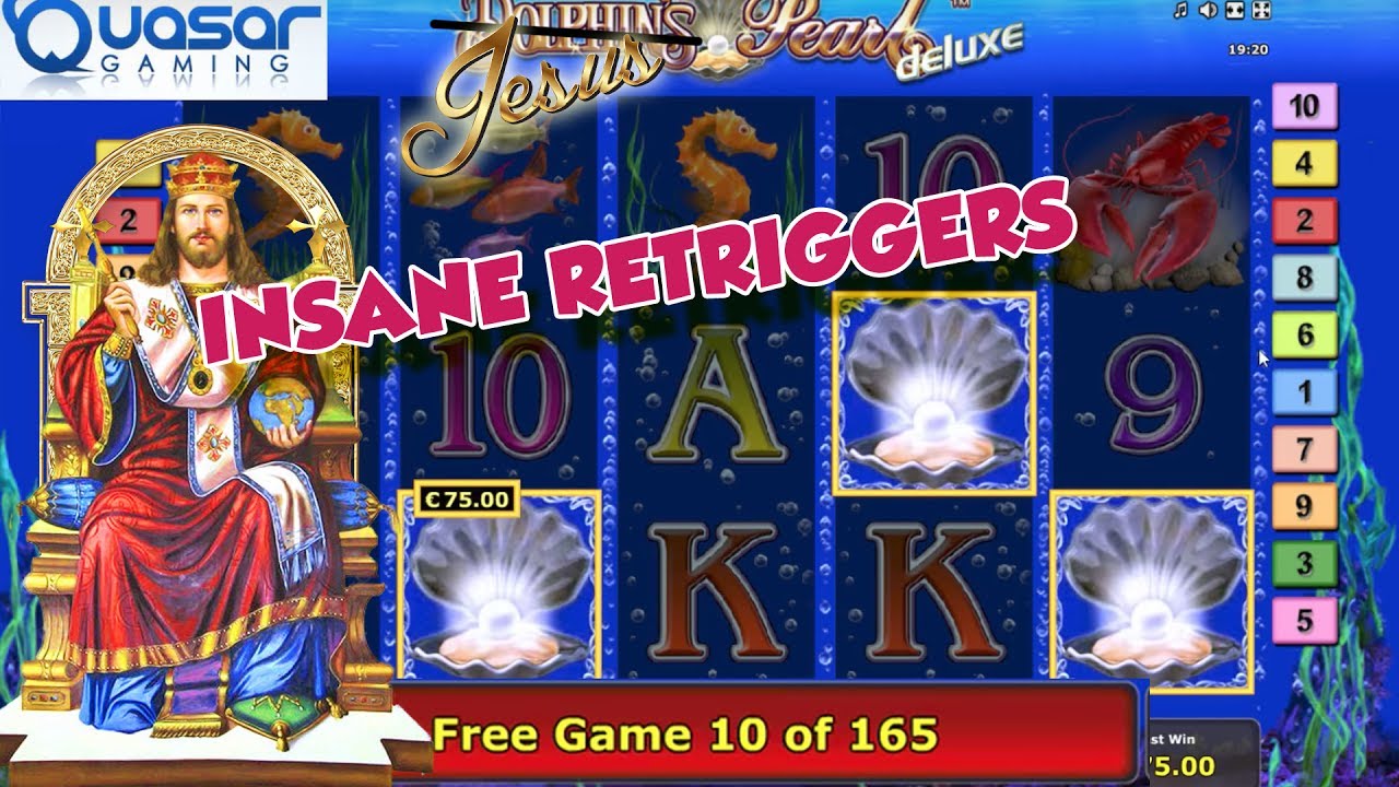BIG WIN!!!!! Dolphins Pearl from LIVE STREAM (German Casino Games)