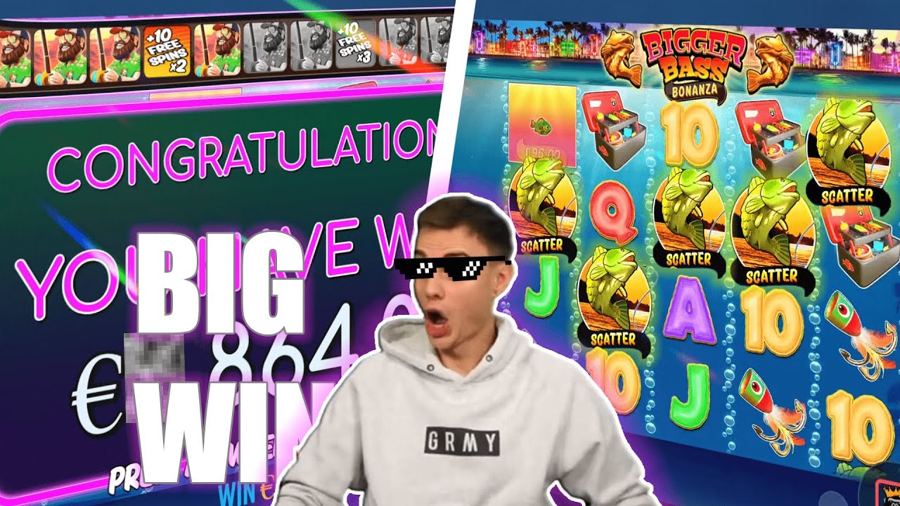 BIGGER BASS IM GONNERMODUS??| German Online Casino Slot Stream Highlights
