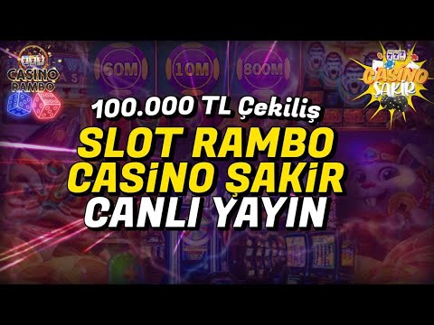 ? SLOT RAMBO CANLI YAYIN ? 200.000 TL ÇEKİLİŞ?1.000.000 TL BONUS HUNT ?#slot #slotoyunları #German Online Casino