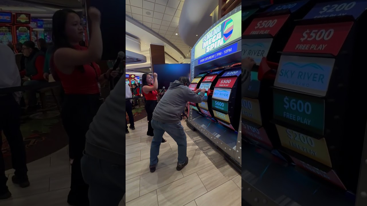 1,000,000 Mega Spin Winner at Sky River Casino: Big Win Awaits